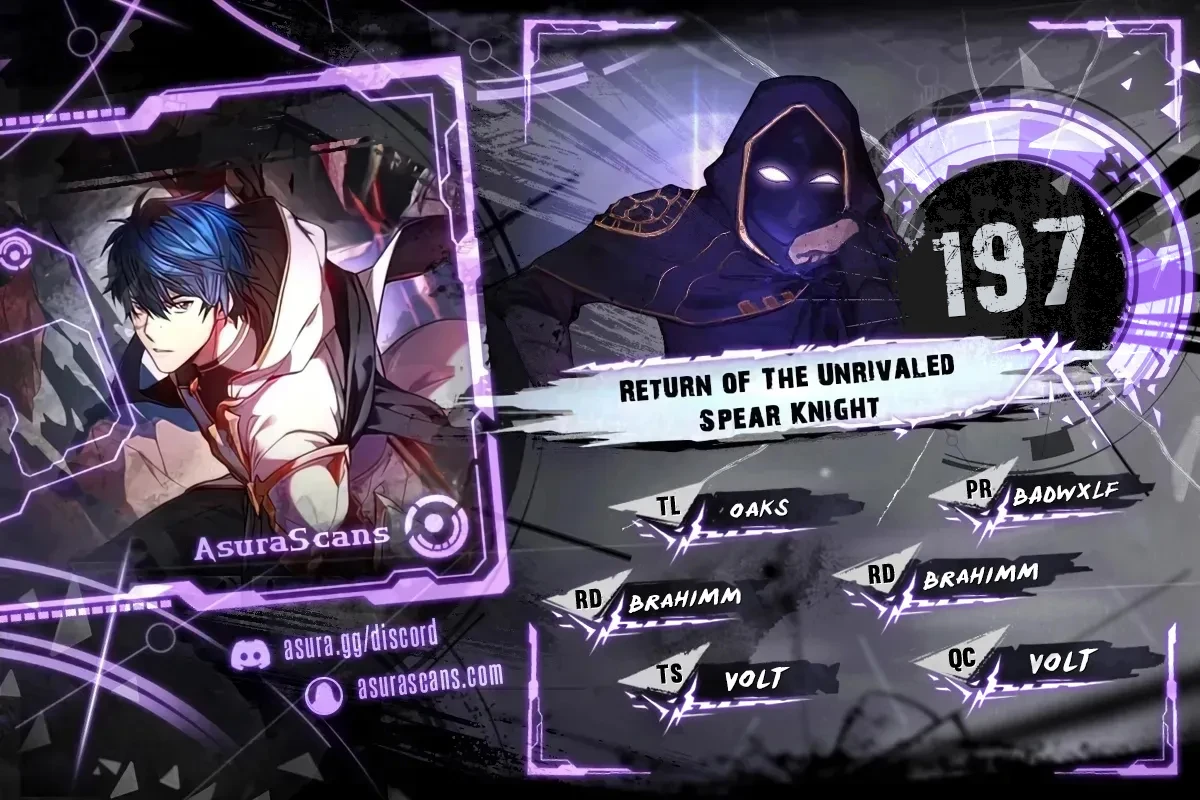 Return of The Unrivaled Spear Knight Chapter 197 page 1 - 