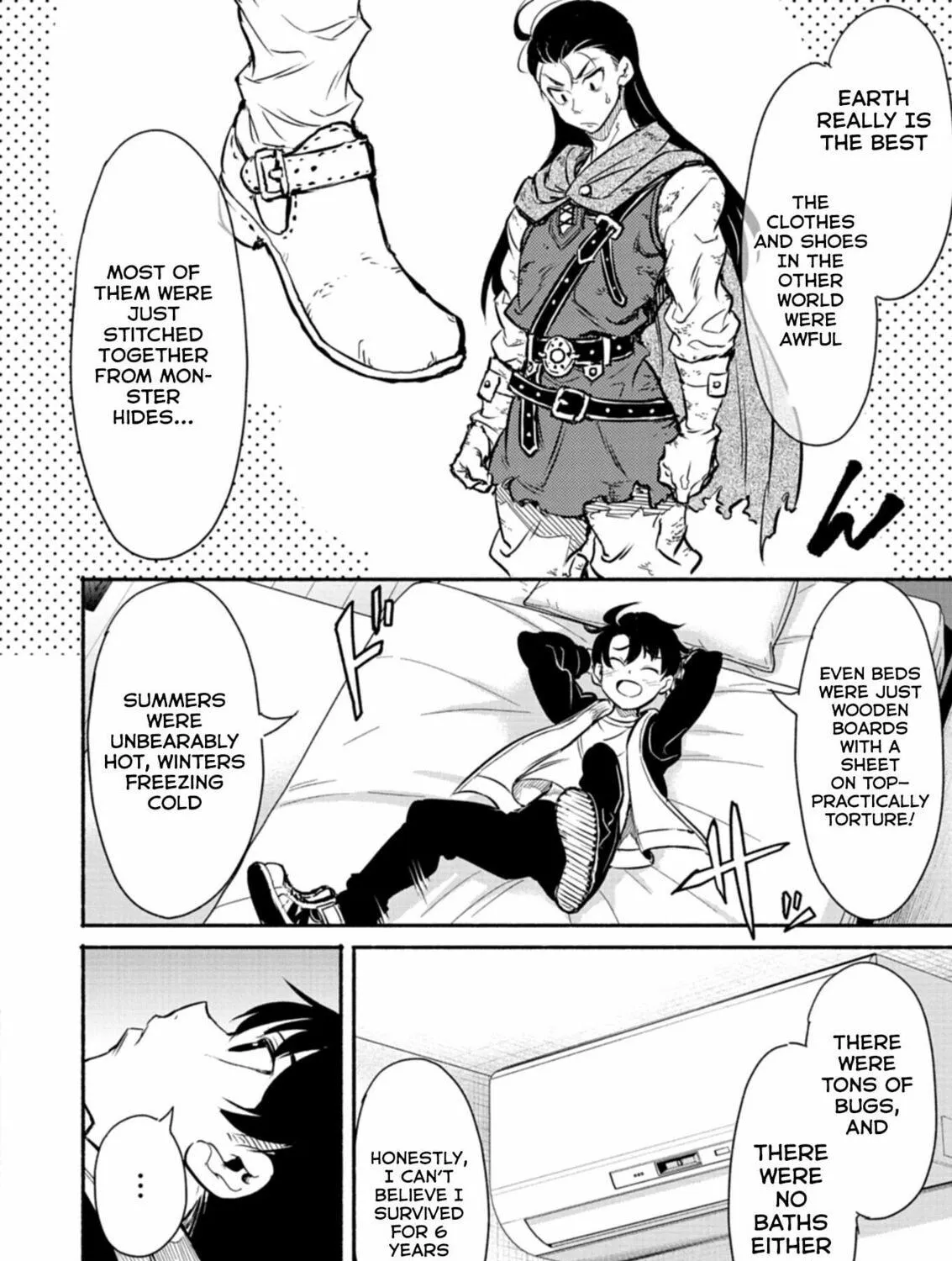 Returned from Another World, Earth Turned Out to Be Quite the Fantasy Too. Also, Losing Heroines, Stop Looking This Way Chapter 1 page 34 - 