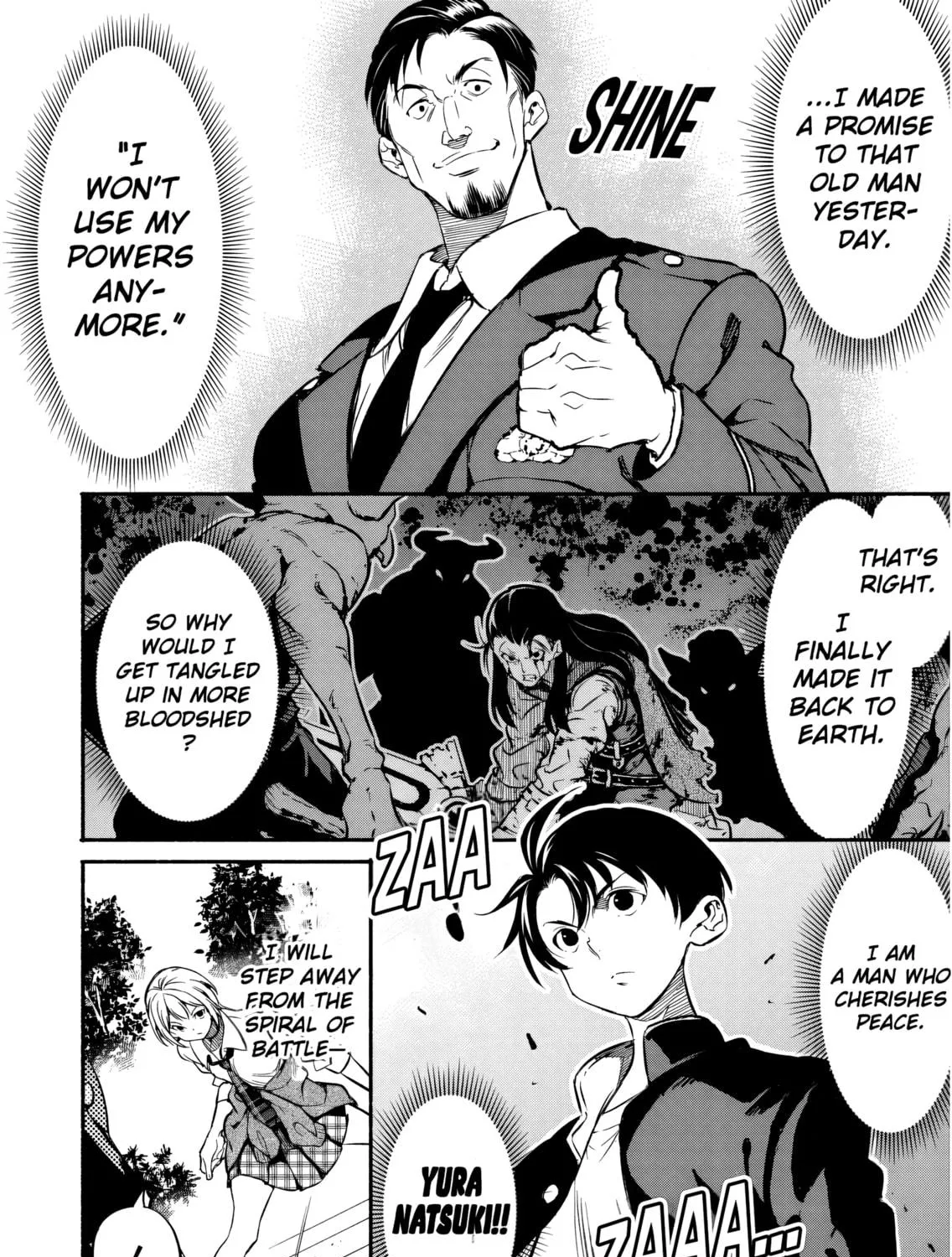 Returned from Another World, Earth Turned Out to Be Quite the Fantasy Too. Also, Losing Heroines, Stop Looking This Way Chapter 2.2 page 18 - 