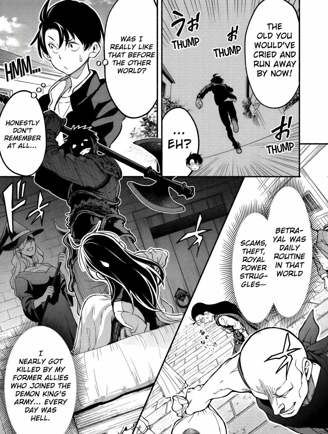 Returned from Another World, Earth Turned Out to Be Quite the Fantasy Too. Also, Losing Heroines, Stop Looking This Way Chapter 3.2 page 16 - 