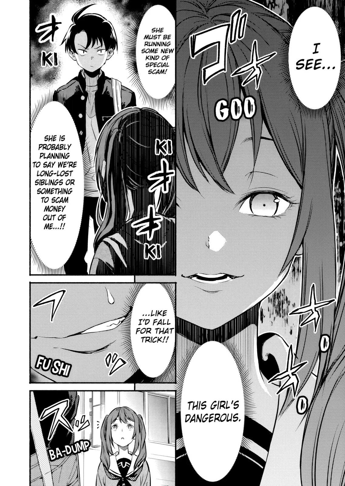 Returned from Another World, Earth Turned Out to Be Quite the Fantasy Too. Also, Losing Heroines, Stop Looking This Way Chapter 4.1 page 5 - 