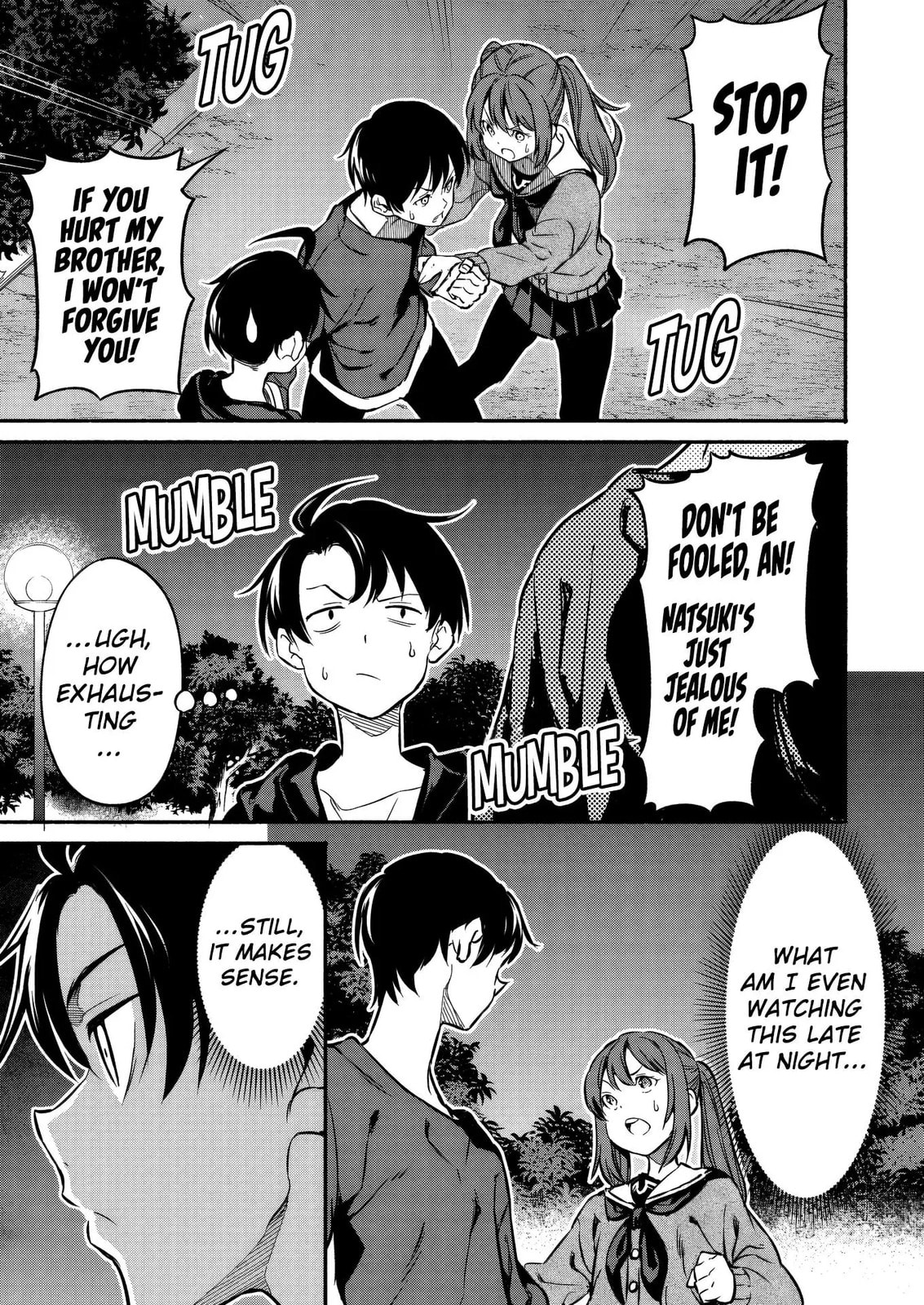 Returned from Another World, Earth Turned Out to Be Quite the Fantasy Too. Also, Losing Heroines, Stop Looking This Way Chapter 4.2 page 6 - 