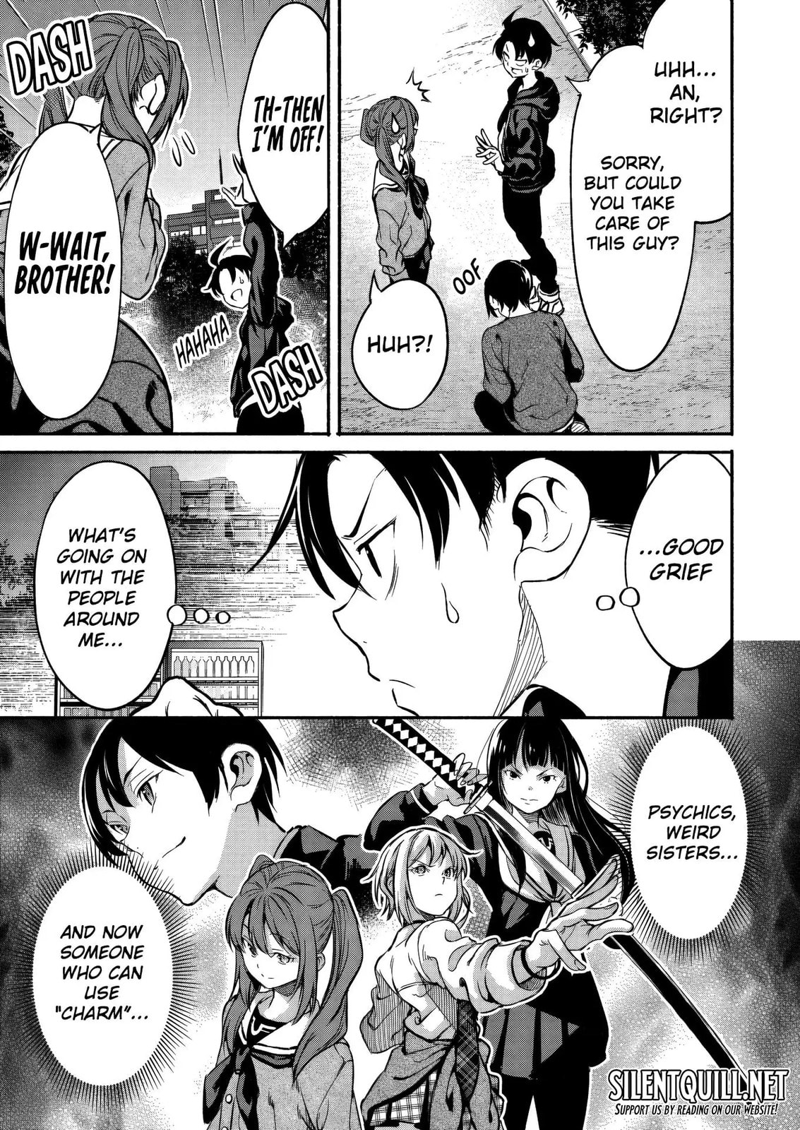 Returned from Another World, Earth Turned Out to Be Quite the Fantasy Too. Also, Losing Heroines, Stop Looking This Way Chapter 4.2 page 10 - 