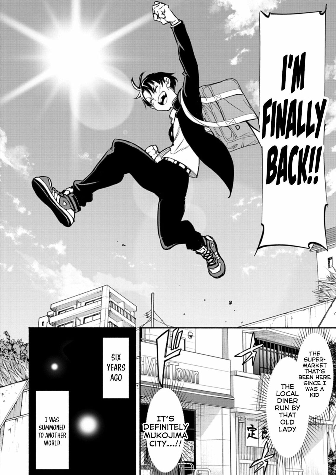 Returned from Another World, Earth Turned Out to Be Quite the Fantasy Too. Also, Losing Heroines, Stop Looking This Way Chapter 8 page 12 - 