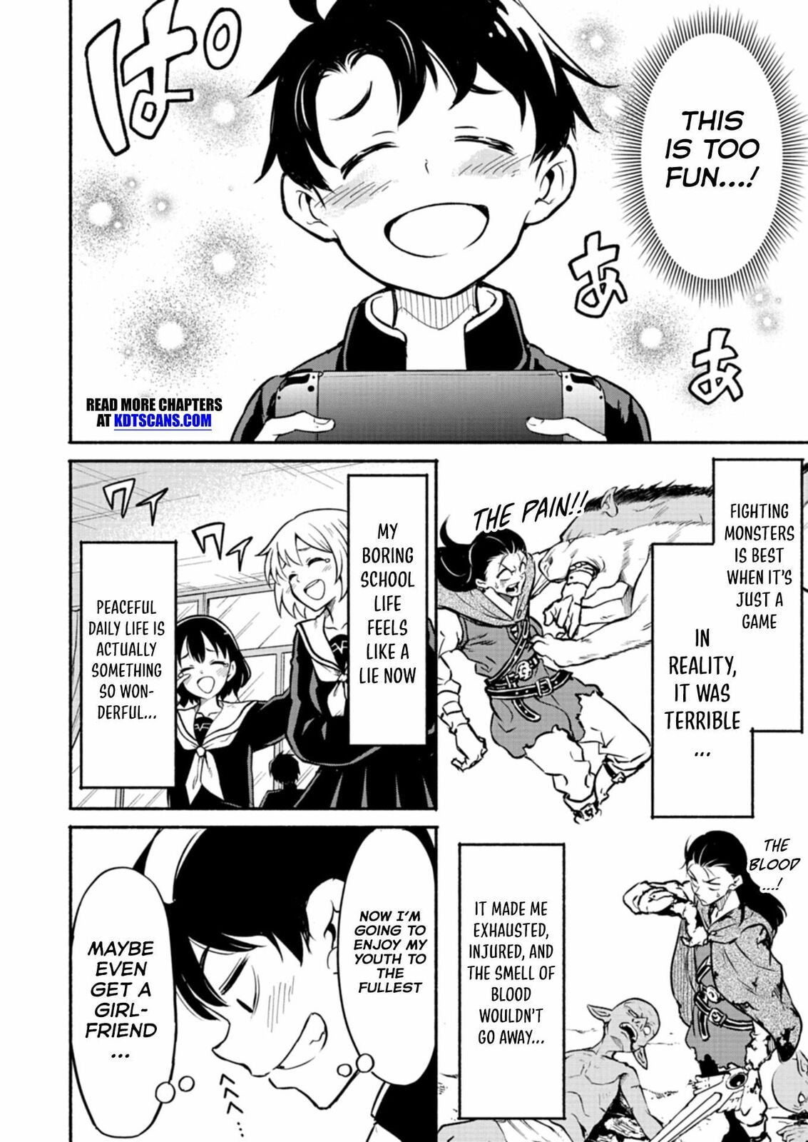 Returned from Another World, Earth Turned Out to Be Quite the Fantasy Too. Also, Losing Heroines, Stop Looking This Way Chapter 8 page 26 - 
