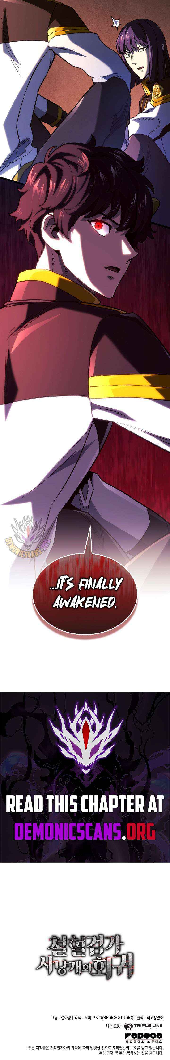 Revenge of the Iron-Blooded Sword Hound Chapter 160 page 17 - 