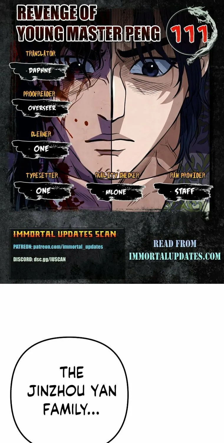 Revenge of Young Master Peng Chapter 111 page 1 - 
