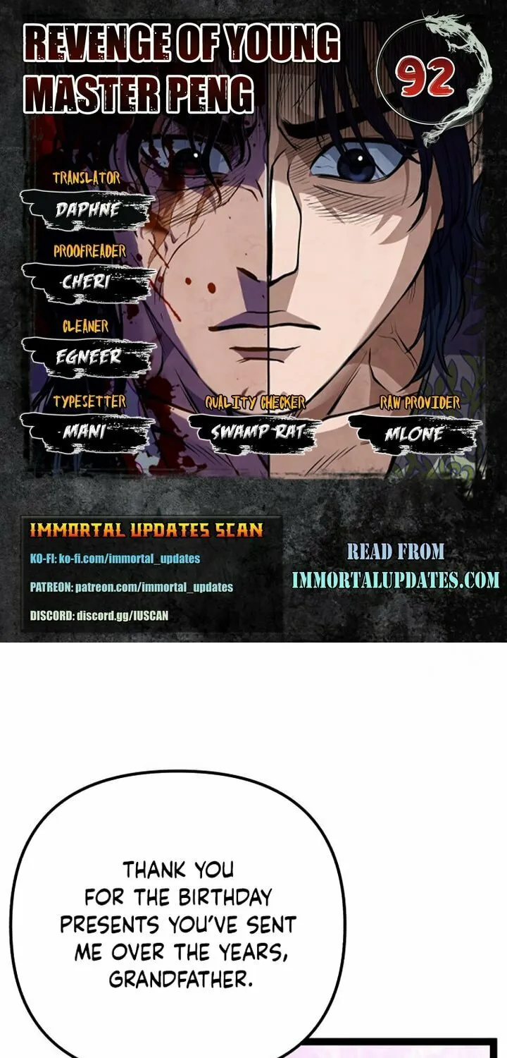 Revenge of Young Master Peng Chapter 92 page 1 - 