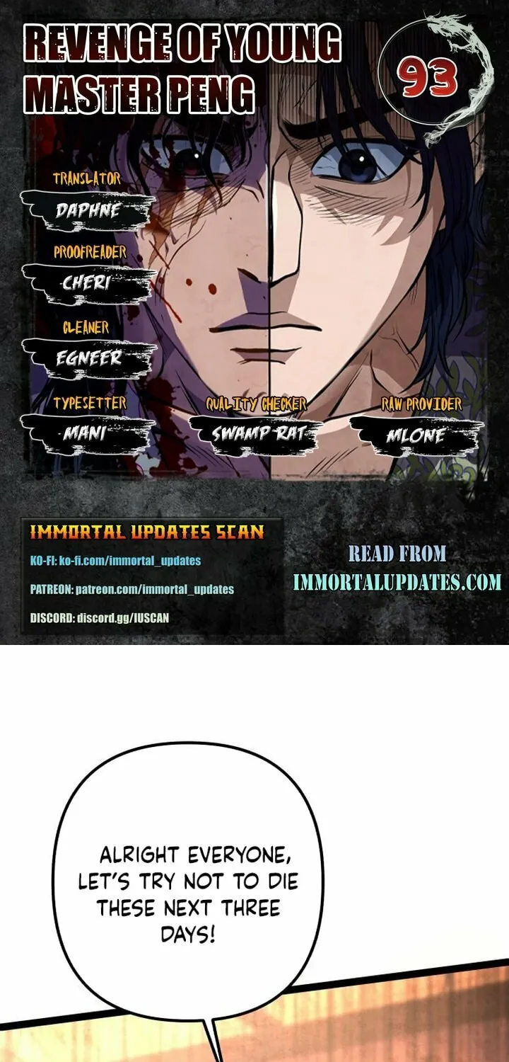 Revenge of Young Master Peng Chapter 93 page 1 - 