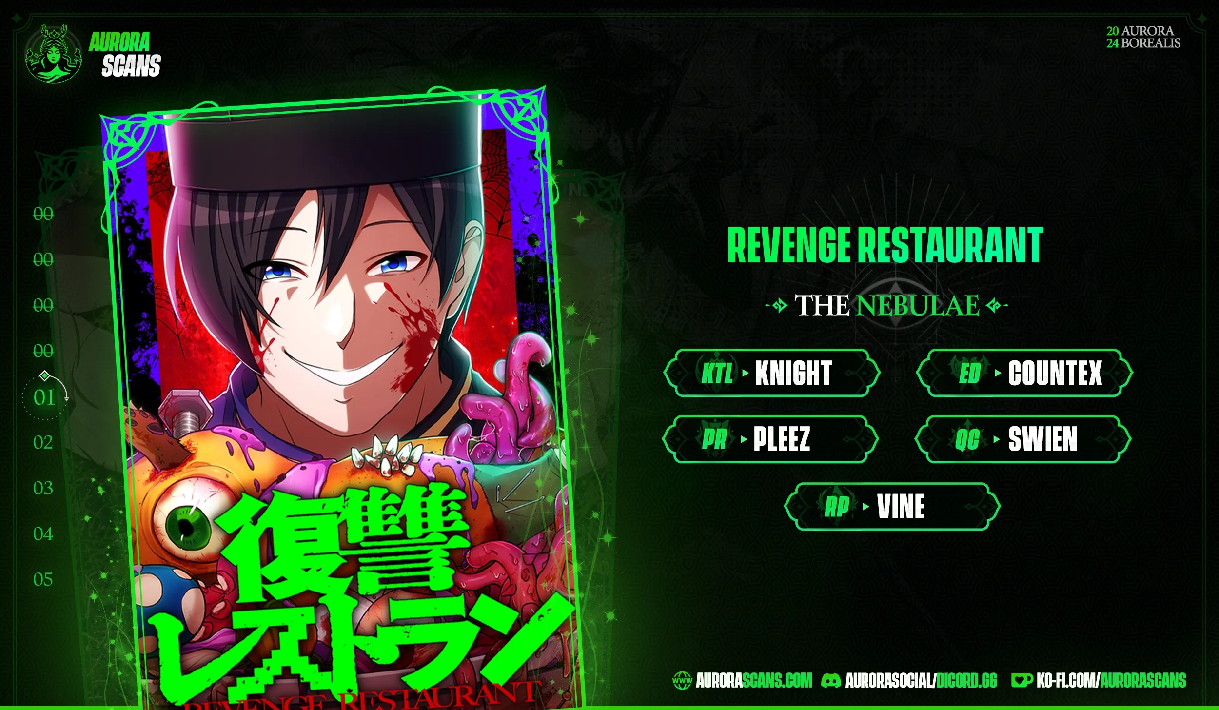 Revenge Restaurant Chapter 1 page 1 - 