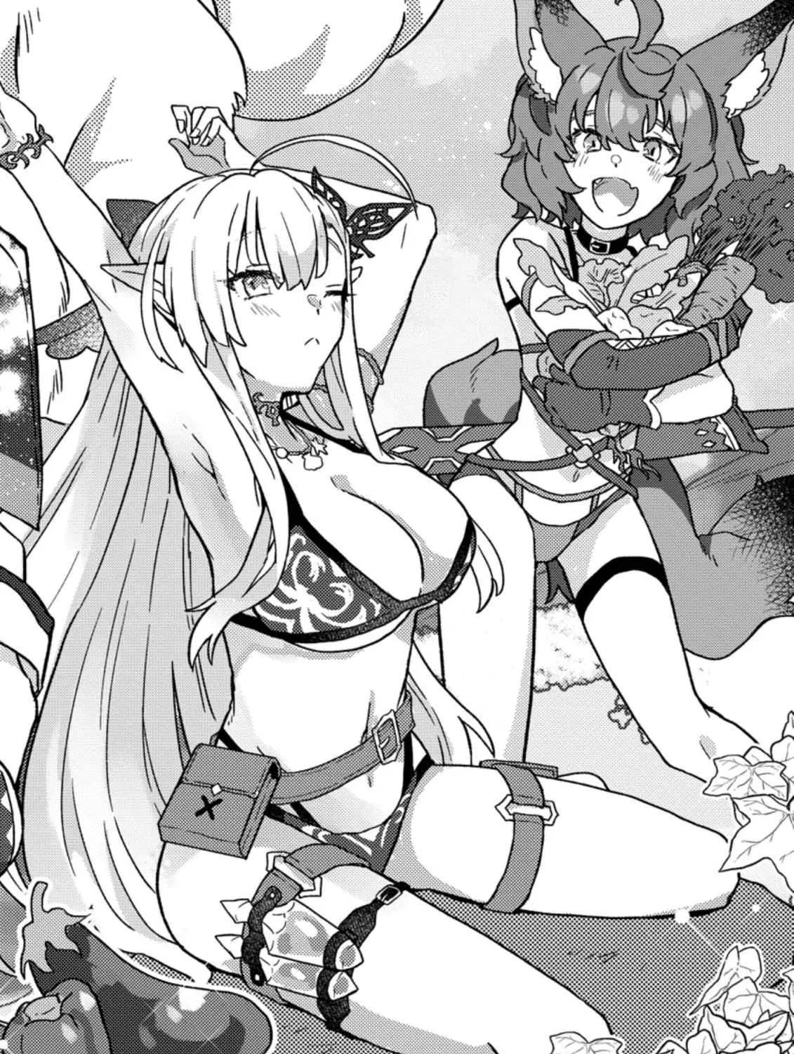Revolution in production with the blessings of the gods - While living a leisurely, slow life in a corner of another world, somehow a diverse group of people gathered to form the strongest nation... Chapter 1.1 page 8 - 