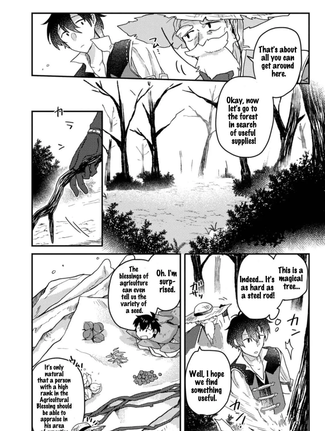 Revolution in production with the blessings of the gods - While living a leisurely, slow life in a corner of another world, somehow a diverse group of people gathered to form the strongest nation... Chapter 1.3 page 16 - 