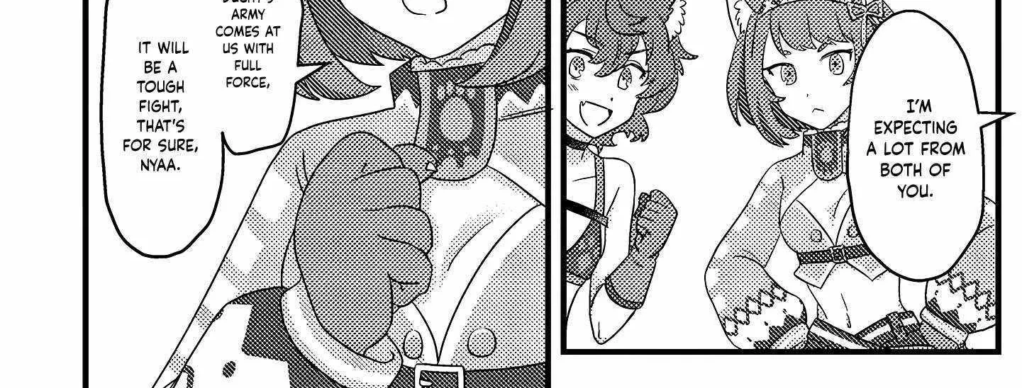 Revolution in production with the blessings of the gods - While living a leisurely, slow life in a corner of another world, somehow a diverse group of people gathered to form the strongest nation... Chapter 10.1 page 14 - 