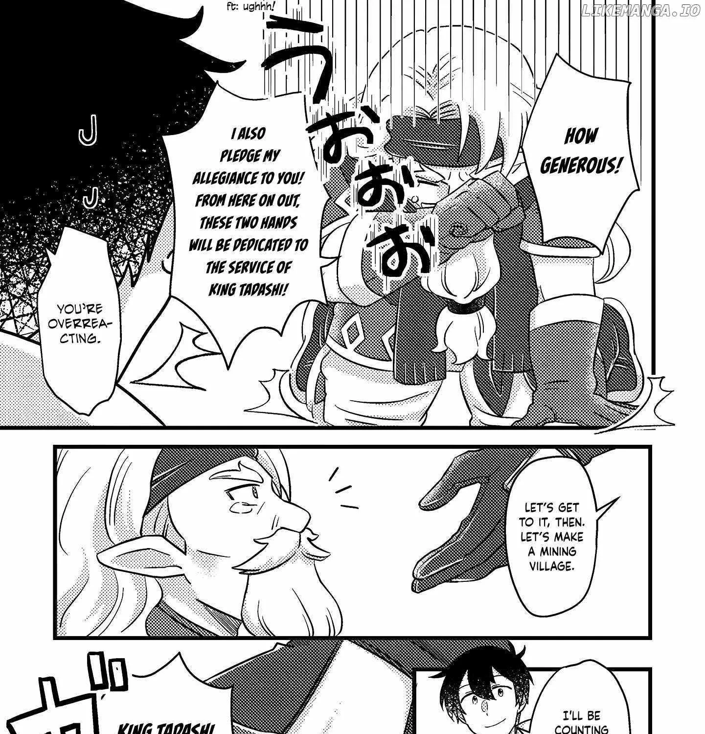 Revolution in production with the blessings of the gods - While living a leisurely, slow life in a corner of another world, somehow a diverse group of people gathered to form the strongest nation... Chapter 10.1 page 3 - 
