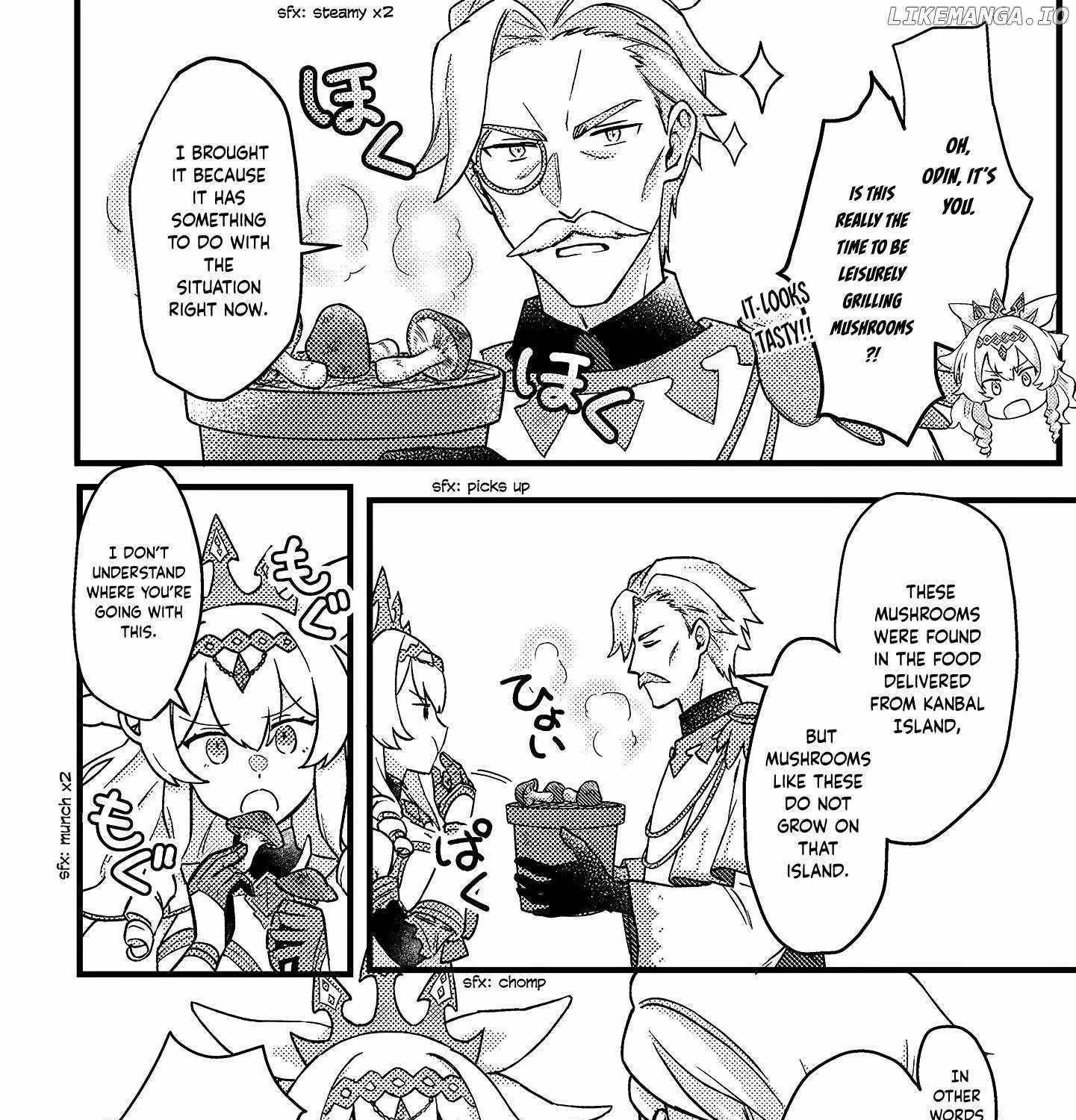 Revolution in production with the blessings of the gods - While living a leisurely, slow life in a corner of another world, somehow a diverse group of people gathered to form the strongest nation... Chapter 10.1 page 21 - 