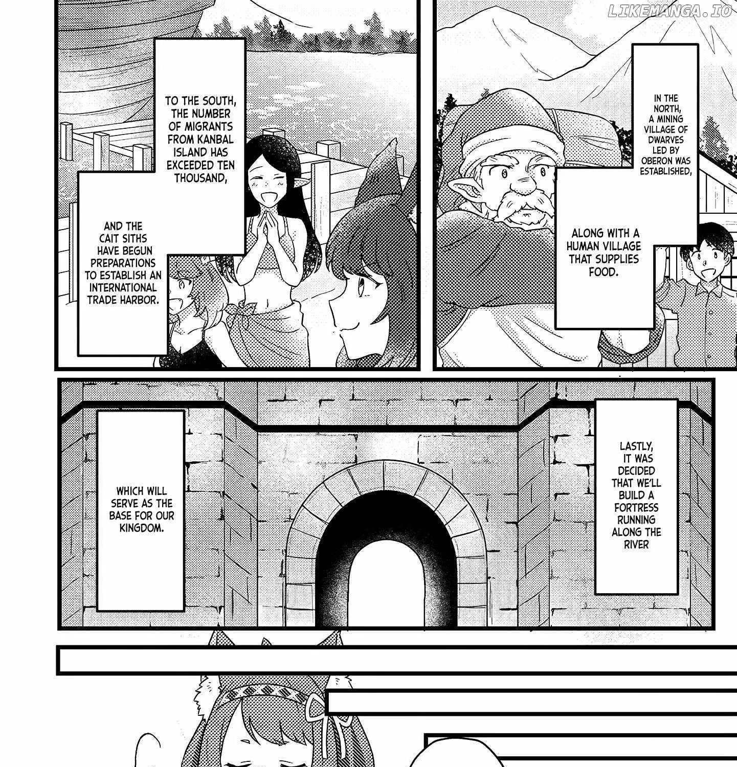 Revolution in production with the blessings of the gods - While living a leisurely, slow life in a corner of another world, somehow a diverse group of people gathered to form the strongest nation... Chapter 10.1 page 5 - 