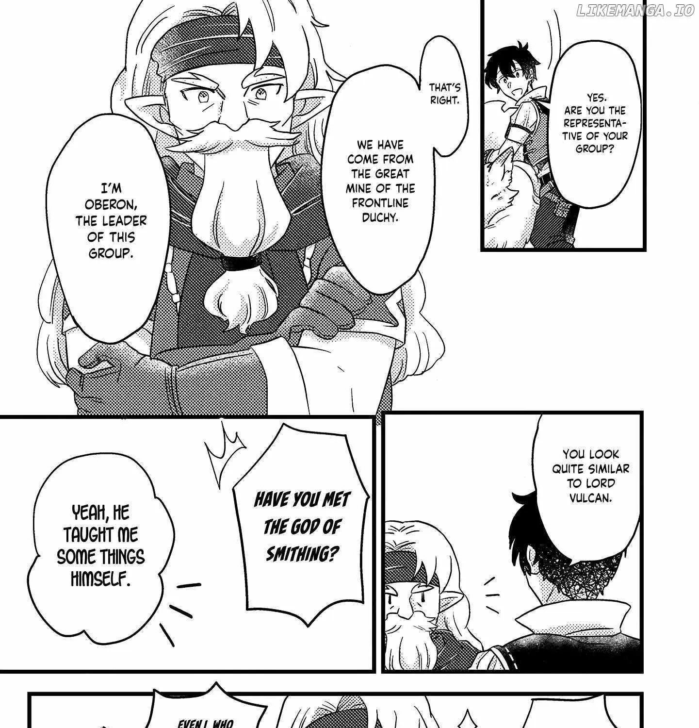 Revolution in production with the blessings of the gods - While living a leisurely, slow life in a corner of another world, somehow a diverse group of people gathered to form the strongest nation... Chapter 10 page 19 - 