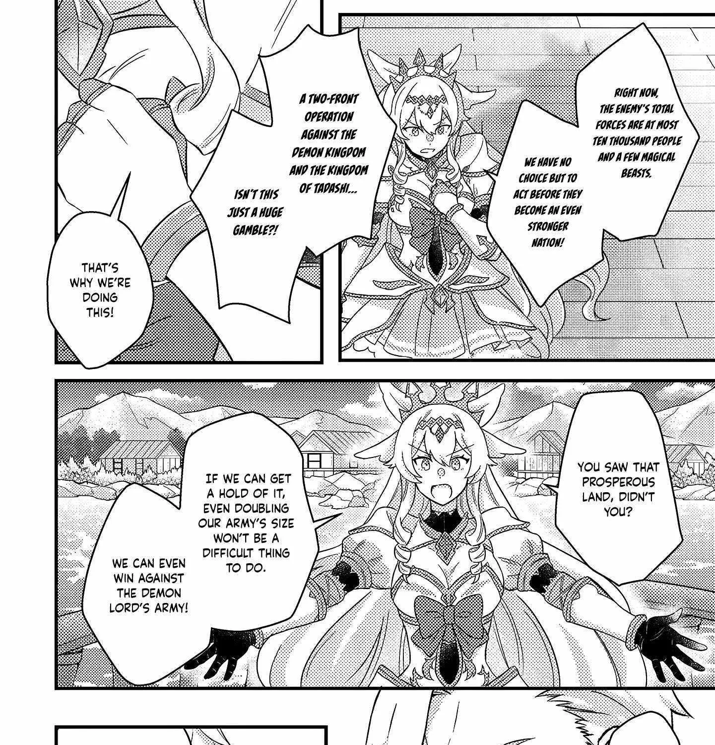 Revolution in production with the blessings of the gods - While living a leisurely, slow life in a corner of another world, somehow a diverse group of people gathered to form the strongest nation... Chapter 11.2 page 5 - 