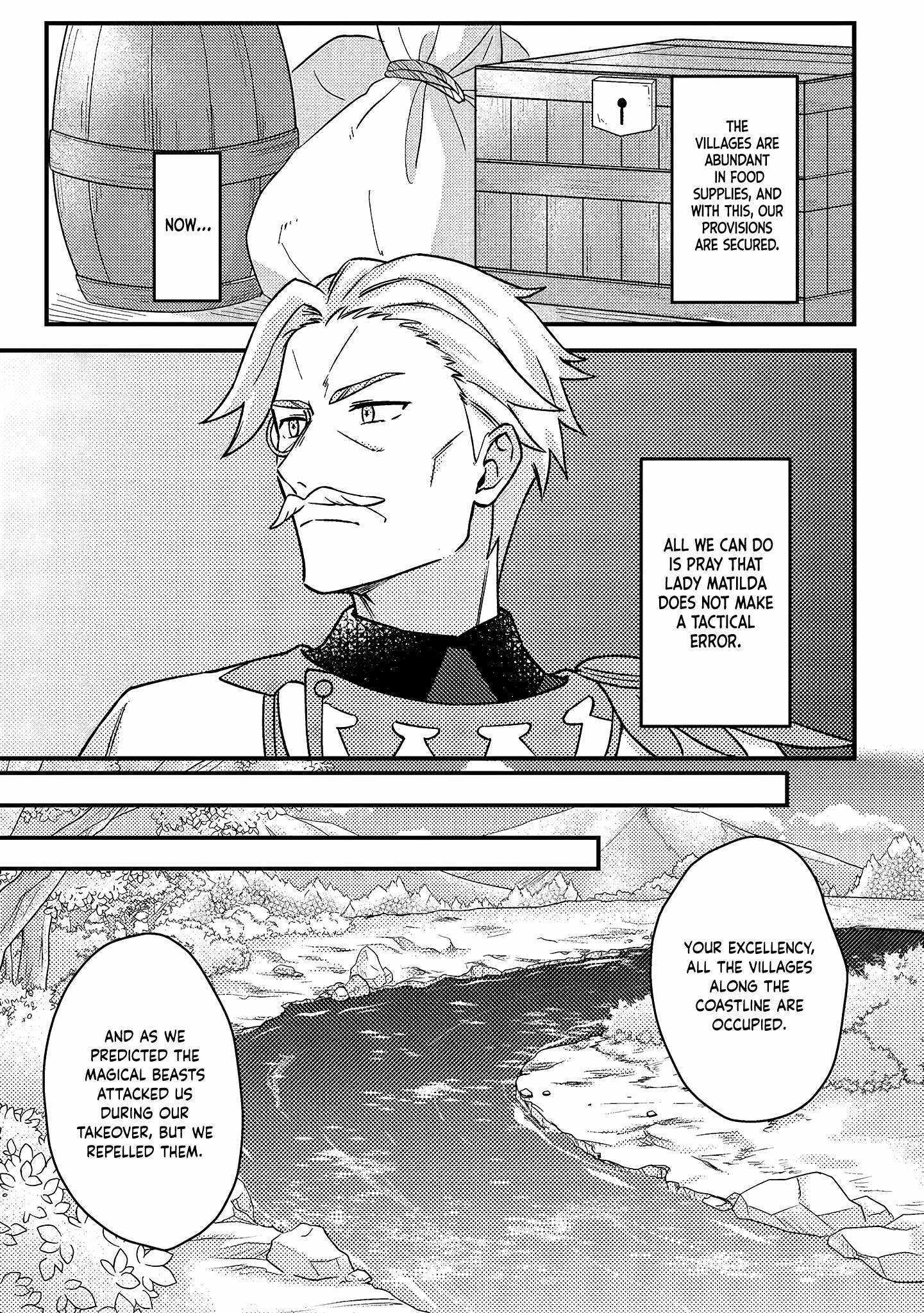 Revolution in production with the blessings of the gods - While living a leisurely, slow life in a corner of another world, somehow a diverse group of people gathered to form the strongest nation... Chapter 11.3 page 6 - 
