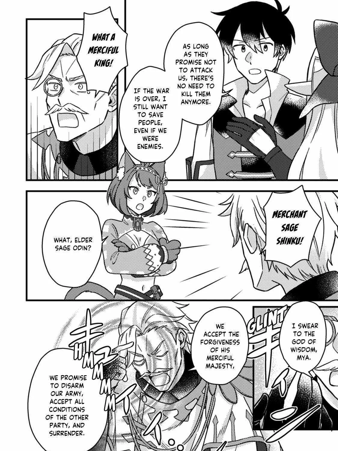 Revolution in production with the blessings of the gods - While living a leisurely, slow life in a corner of another world, somehow a diverse group of people gathered to form the strongest nation... Chapter 12.2 page 6 - 