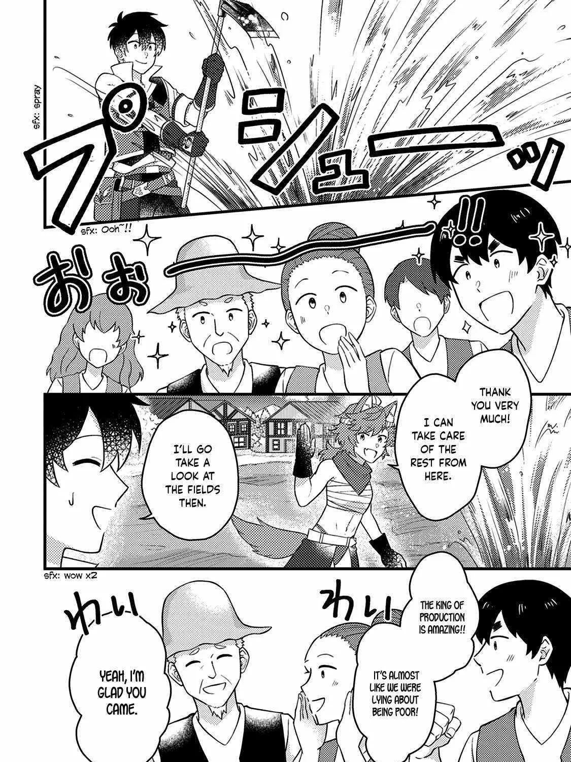 Revolution in production with the blessings of the gods - While living a leisurely, slow life in a corner of another world, somehow a diverse group of people gathered to form the strongest nation... Chapter 13.2 page 6 - 
