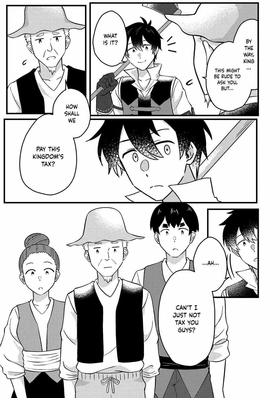 Revolution in production with the blessings of the gods - While living a leisurely, slow life in a corner of another world, somehow a diverse group of people gathered to form the strongest nation... Chapter 13.3 page 5 - 