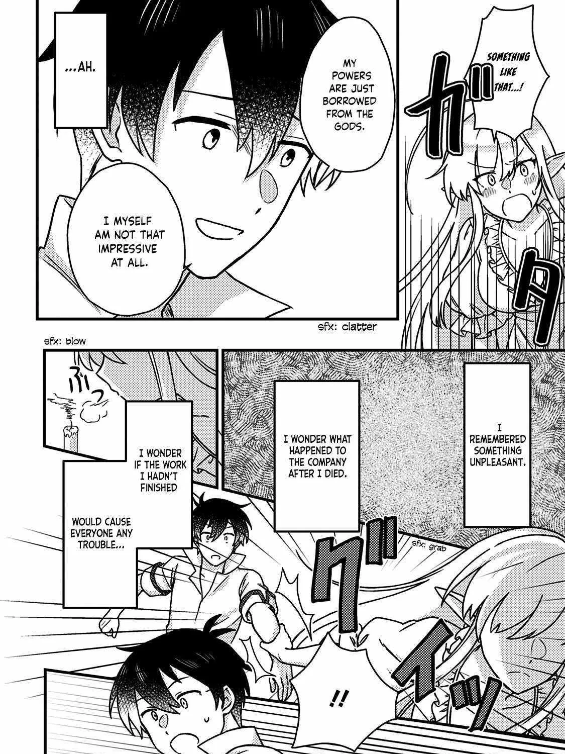 Revolution in production with the blessings of the gods - While living a leisurely, slow life in a corner of another world, somehow a diverse group of people gathered to form the strongest nation... Chapter 13 page 21 - 