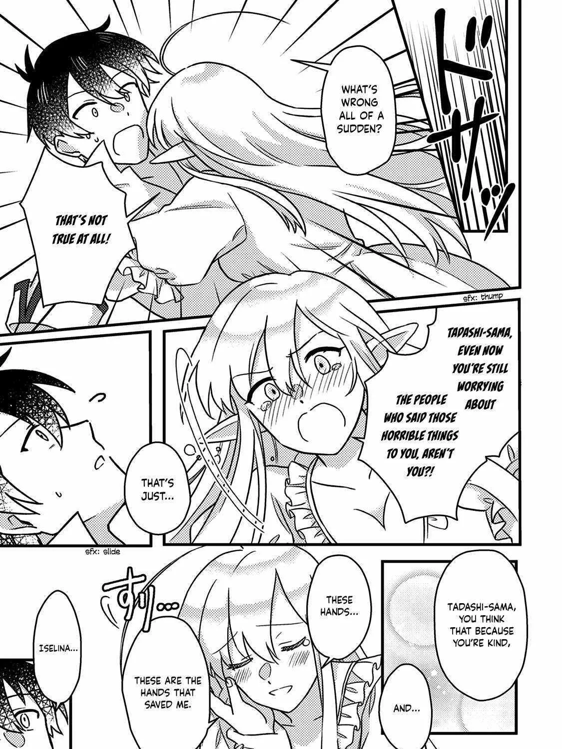 Revolution in production with the blessings of the gods - While living a leisurely, slow life in a corner of another world, somehow a diverse group of people gathered to form the strongest nation... Chapter 13 page 23 - 