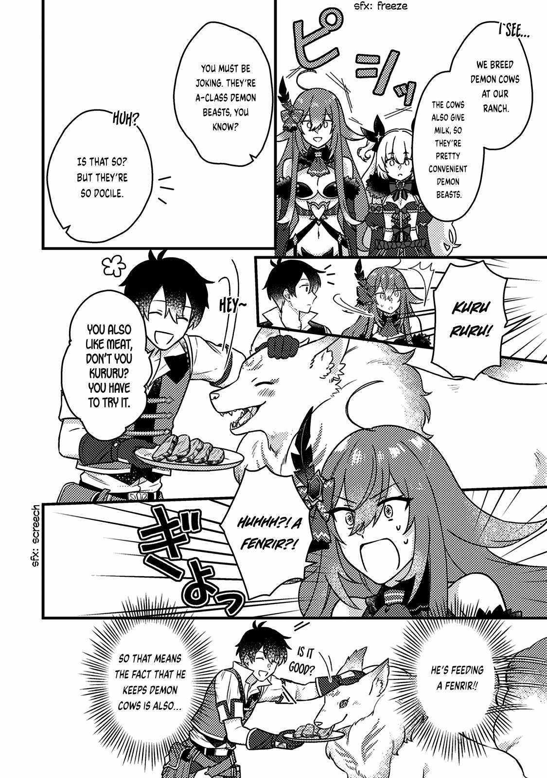 Revolution in production with the blessings of the gods - While living a leisurely, slow life in a corner of another world, somehow a diverse group of people gathered to form the strongest nation... Chapter 14.2 page 8 - 