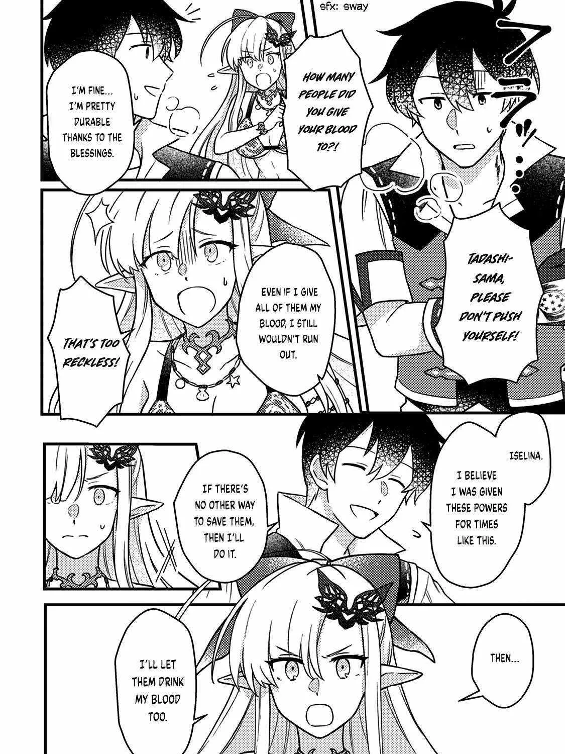 Revolution in production with the blessings of the gods - While living a leisurely, slow life in a corner of another world, somehow a diverse group of people gathered to form the strongest nation... Chapter 14 page 22 - 