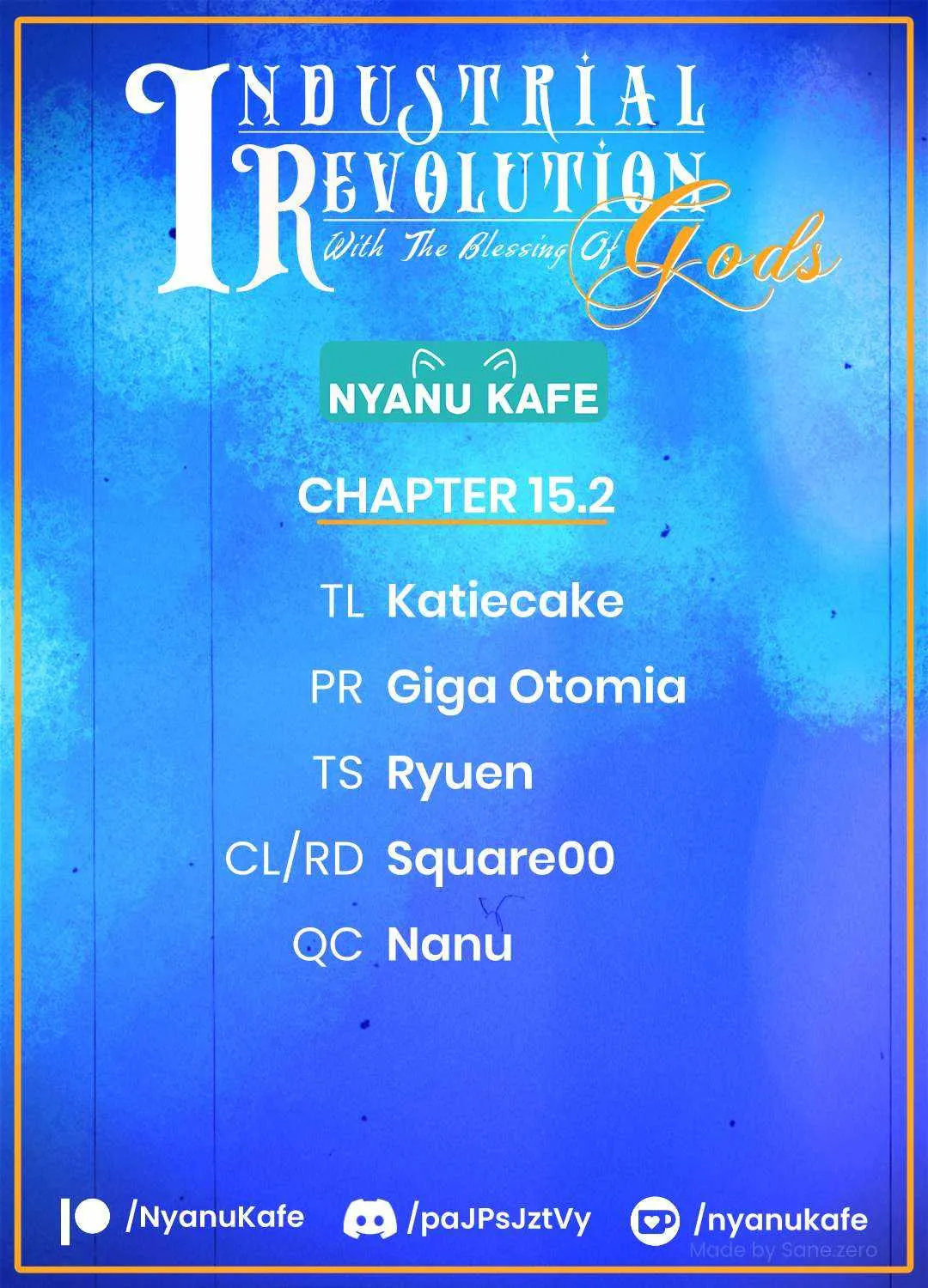 Revolution in production with the blessings of the gods - While living a leisurely, slow life in a corner of another world, somehow a diverse group of people gathered to form the strongest nation... Chapter 15.1 page 2 - 