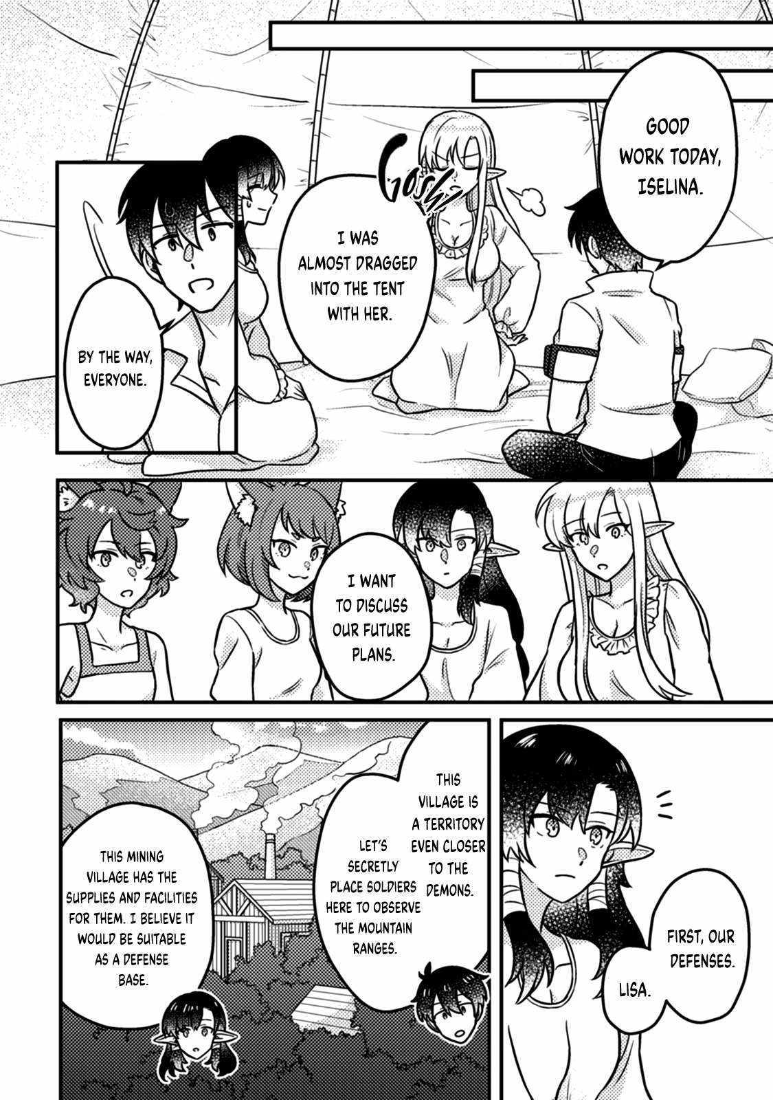 Revolution in production with the blessings of the gods - While living a leisurely, slow life in a corner of another world, somehow a diverse group of people gathered to form the strongest nation... Chapter 15.2 page 8 - 