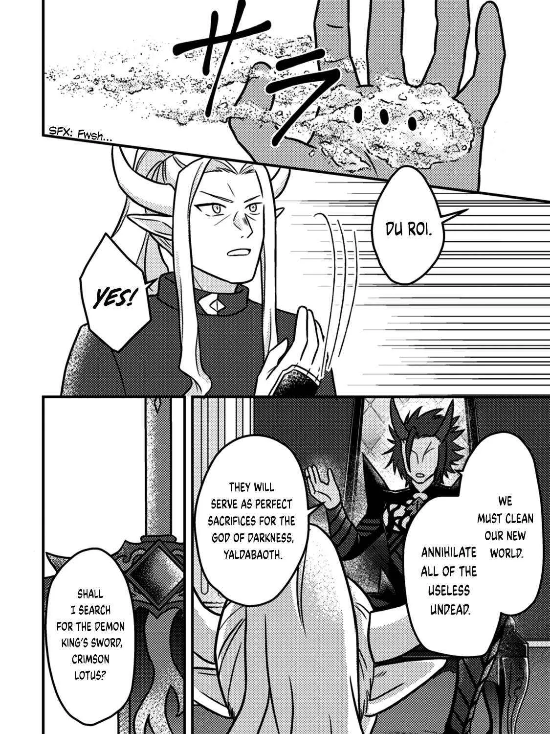 Revolution in production with the blessings of the gods - While living a leisurely, slow life in a corner of another world, somehow a diverse group of people gathered to form the strongest nation... Chapter 15.3 page 13 - 