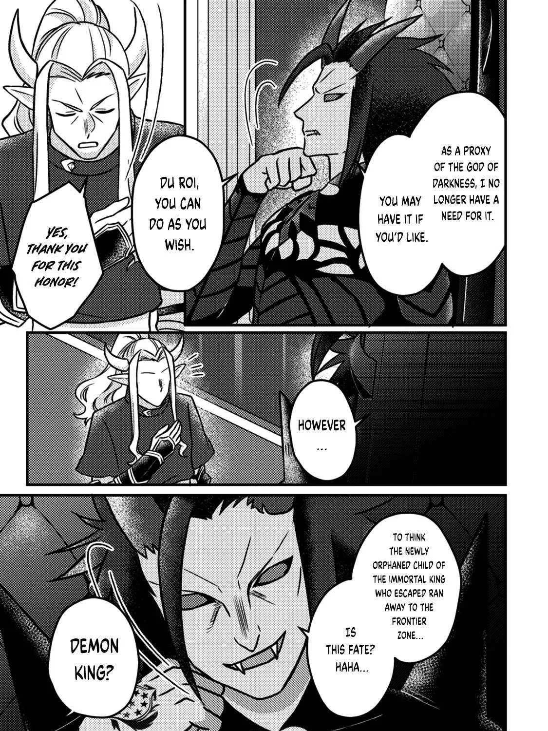 Revolution in production with the blessings of the gods - While living a leisurely, slow life in a corner of another world, somehow a diverse group of people gathered to form the strongest nation... Chapter 15.3 page 15 - 