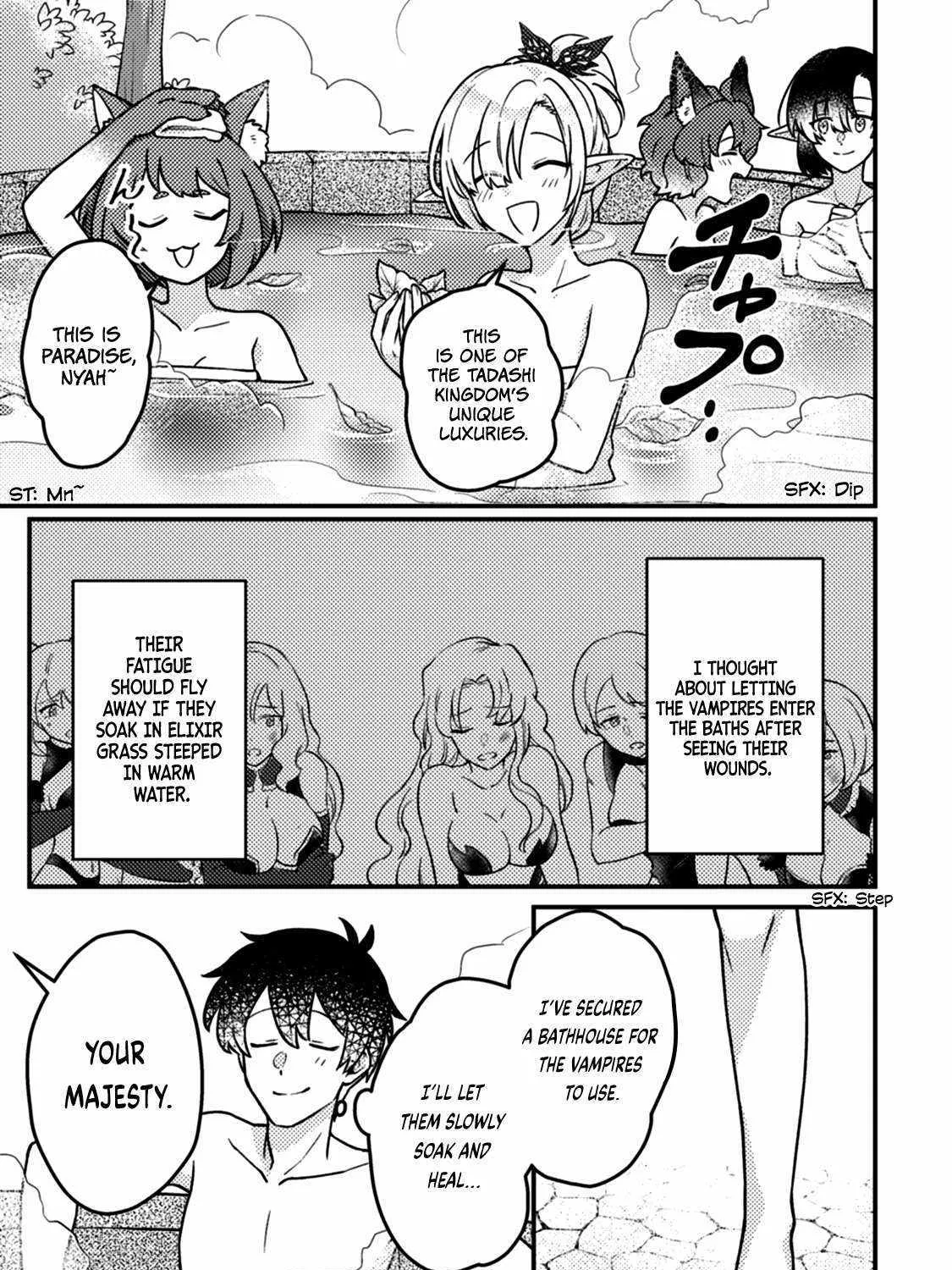 Revolution in production with the blessings of the gods - While living a leisurely, slow life in a corner of another world, somehow a diverse group of people gathered to form the strongest nation... Chapter 15 page 7 - 