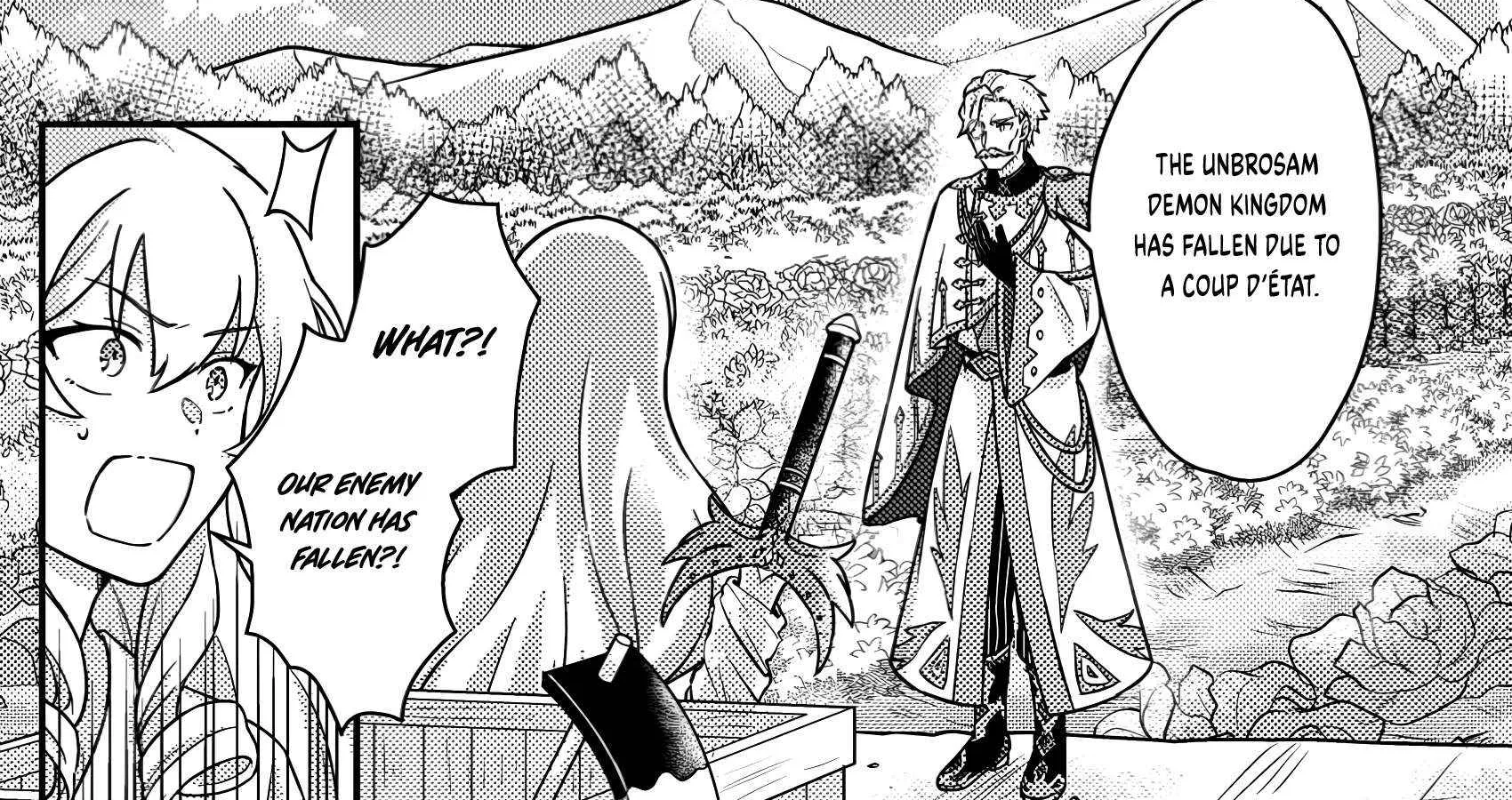 Revolution in production with the blessings of the gods - While living a leisurely, slow life in a corner of another world, somehow a diverse group of people gathered to form the strongest nation... Chapter 17.1 page 12 - 