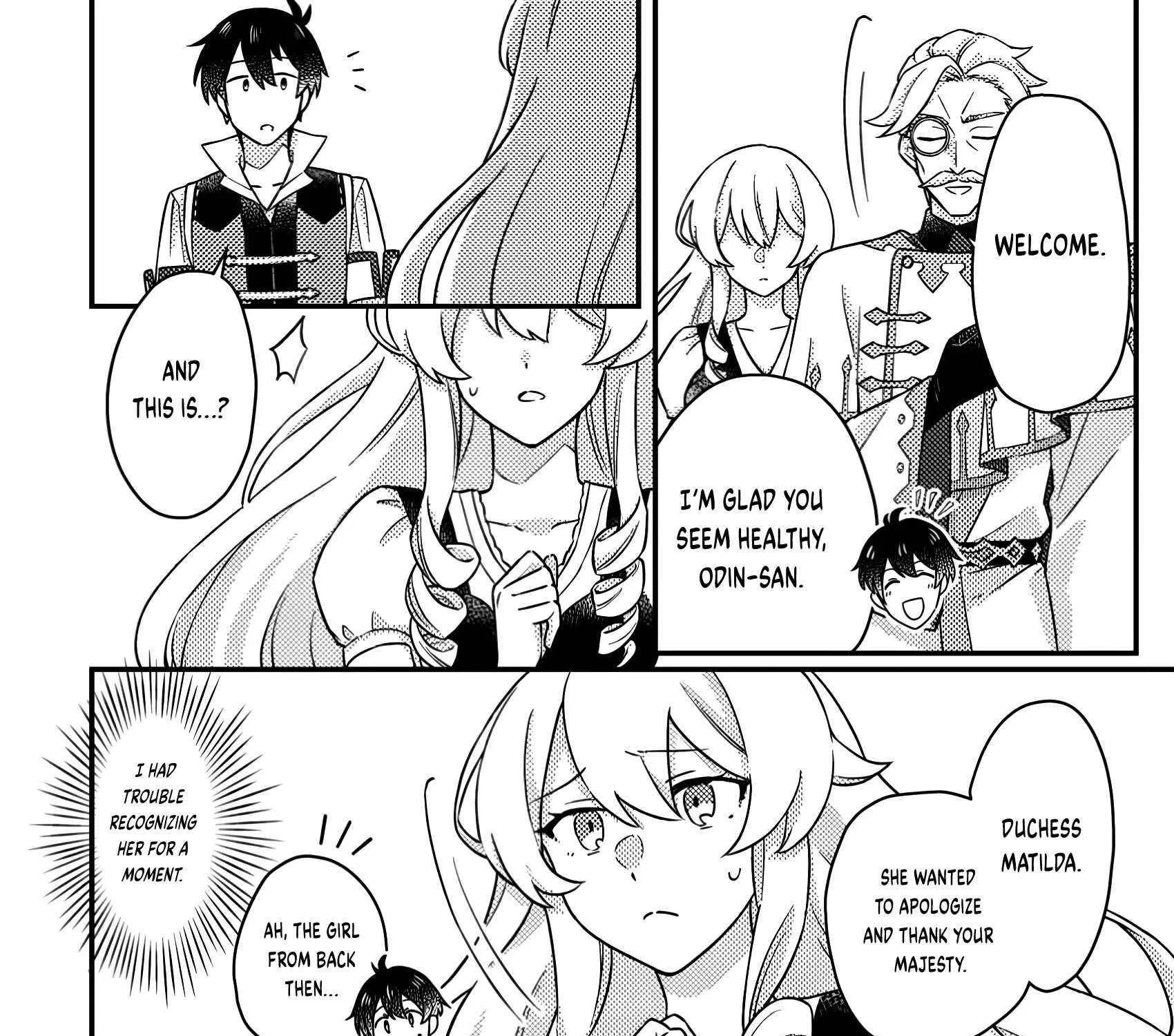 Revolution in production with the blessings of the gods - While living a leisurely, slow life in a corner of another world, somehow a diverse group of people gathered to form the strongest nation... Chapter 17.1 page 21 - 