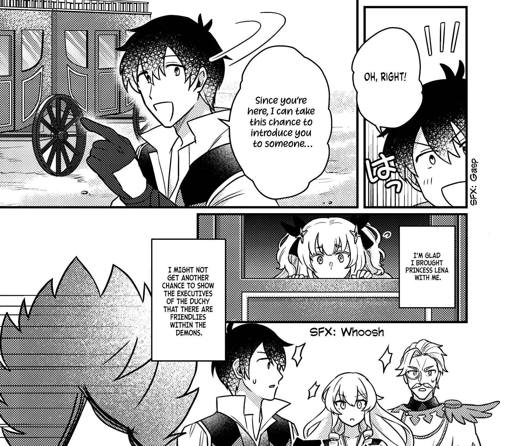Revolution in production with the blessings of the gods - While living a leisurely, slow life in a corner of another world, somehow a diverse group of people gathered to form the strongest nation... Chapter 17.2 page 7 - 