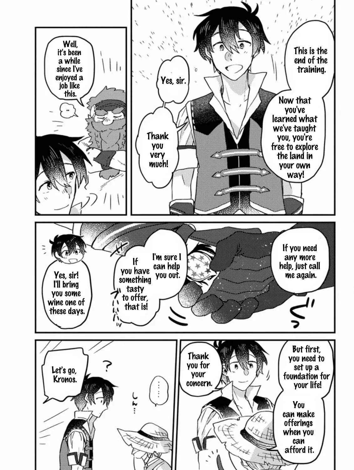 Revolution in production with the blessings of the gods - While living a leisurely, slow life in a corner of another world, somehow a diverse group of people gathered to form the strongest nation... Chapter 2.3 page 16 - 