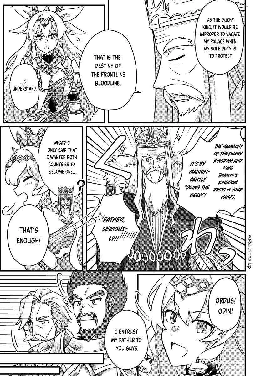 Revolution in production with the blessings of the gods - While living a leisurely, slow life in a corner of another world, somehow a diverse group of people gathered to form the strongest nation... Chapter 20.1 page 11 - 