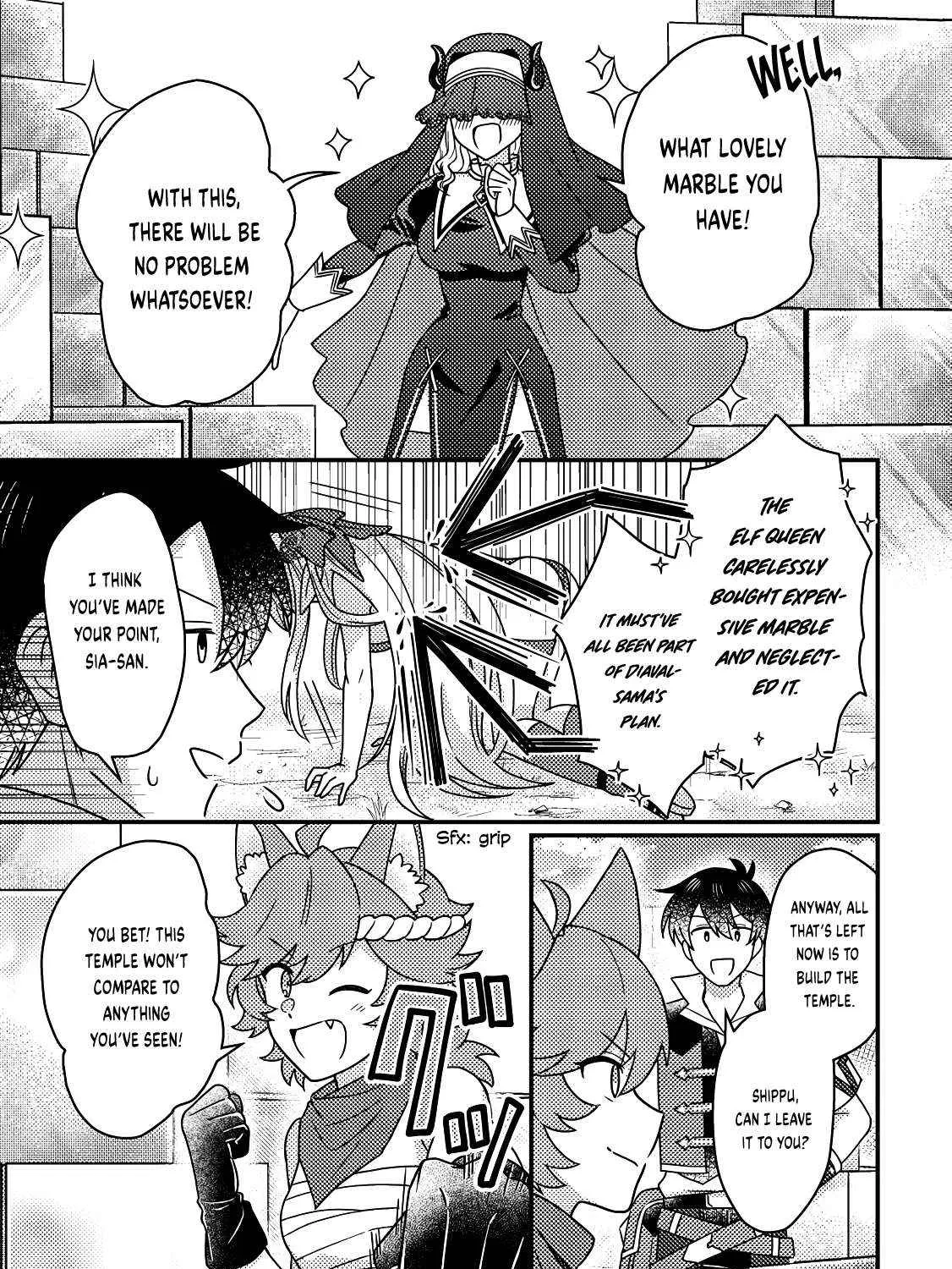Revolution in production with the blessings of the gods - While living a leisurely, slow life in a corner of another world, somehow a diverse group of people gathered to form the strongest nation... Chapter 22.2 page 13 - 