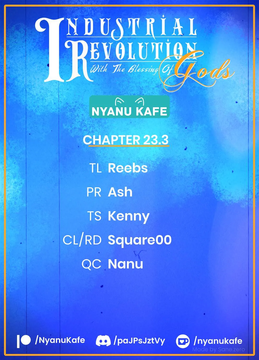 Revolution in production with the blessings of the gods - While living a leisurely, slow life in a corner of another world, somehow a diverse group of people gathered to form the strongest nation... Chapter 23.3 page 2 - 