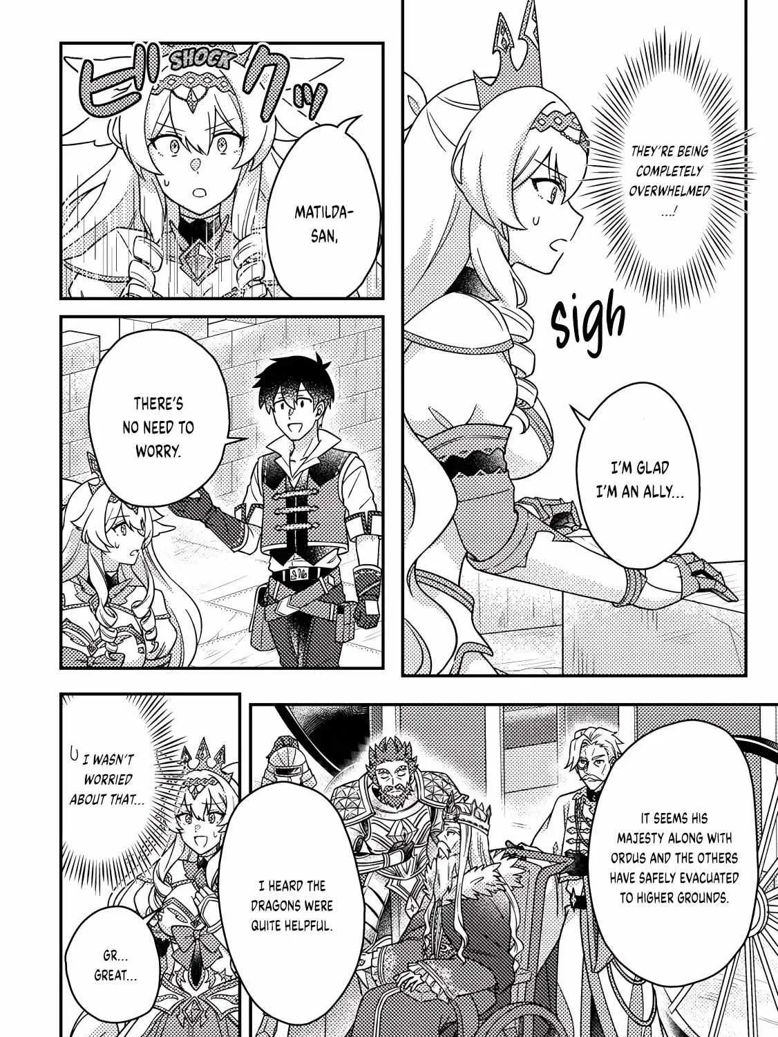 Revolution in production with the blessings of the gods - While living a leisurely, slow life in a corner of another world, somehow a diverse group of people gathered to form the strongest nation... Chapter 25.2 page 15 - 