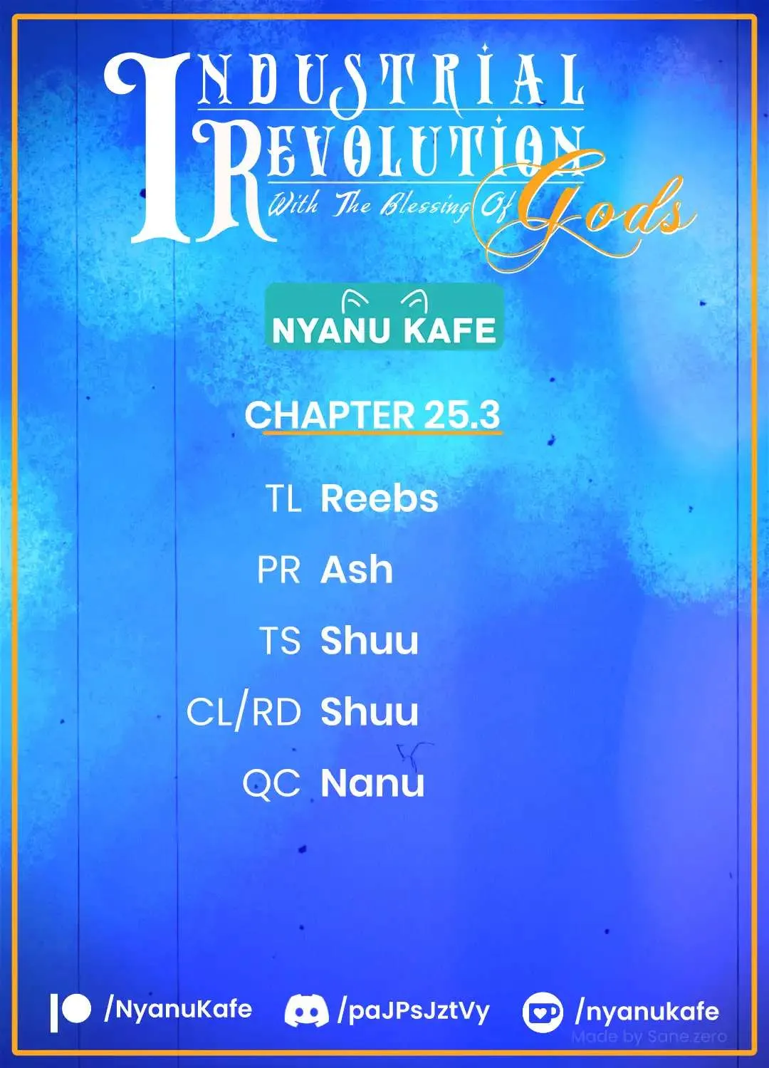 Revolution in production with the blessings of the gods - While living a leisurely, slow life in a corner of another world, somehow a diverse group of people gathered to form the strongest nation... Chapter 25.3 page 2 - 