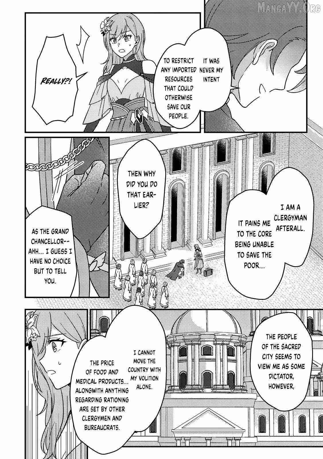Revolution in production with the blessings of the gods - While living a leisurely, slow life in a corner of another world, somehow a diverse group of people gathered to form the strongest nation... Chapter 28.1 page 10 - 