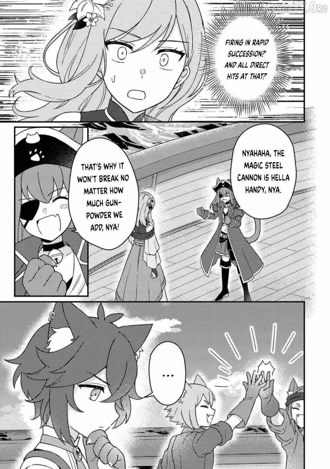Revolution in production with the blessings of the gods - While living a leisurely, slow life in a corner of another world, somehow a diverse group of people gathered to form the strongest nation... Chapter 29.2 page 4 - 