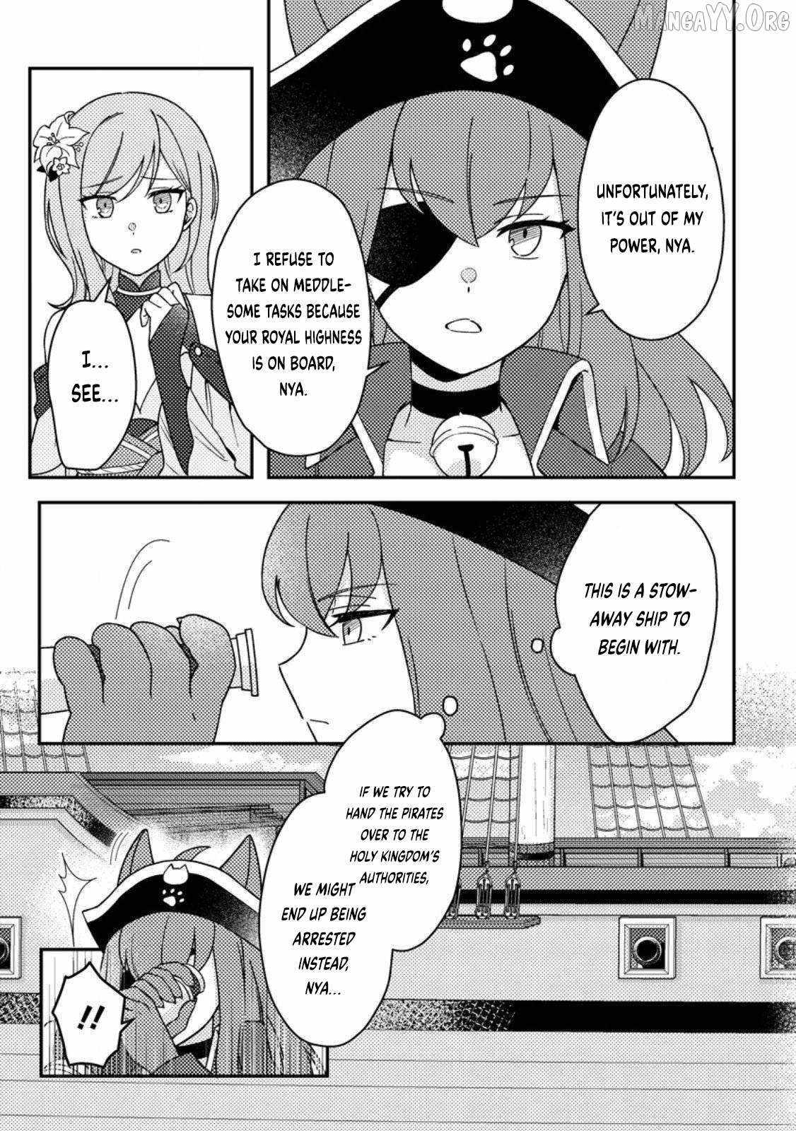 Revolution in production with the blessings of the gods - While living a leisurely, slow life in a corner of another world, somehow a diverse group of people gathered to form the strongest nation... Chapter 29.2 page 8 - 