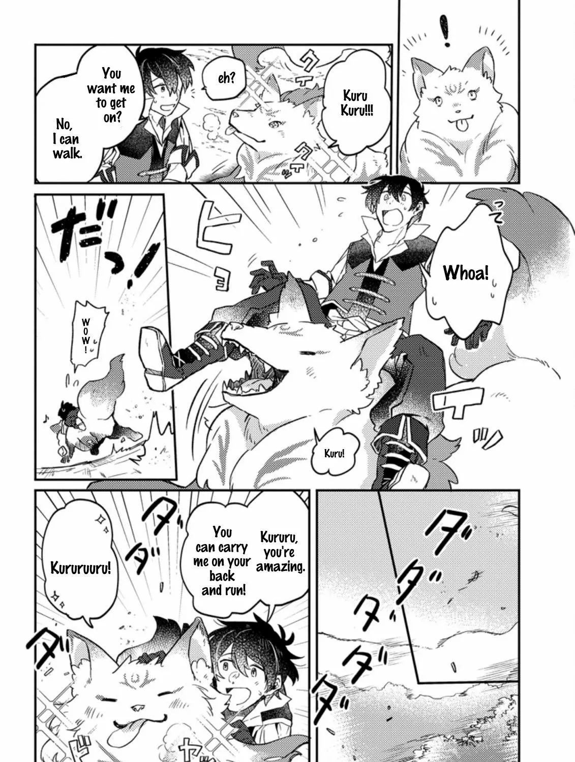 Revolution in production with the blessings of the gods - While living a leisurely, slow life in a corner of another world, somehow a diverse group of people gathered to form the strongest nation... Chapter 3.1 page 18 - 