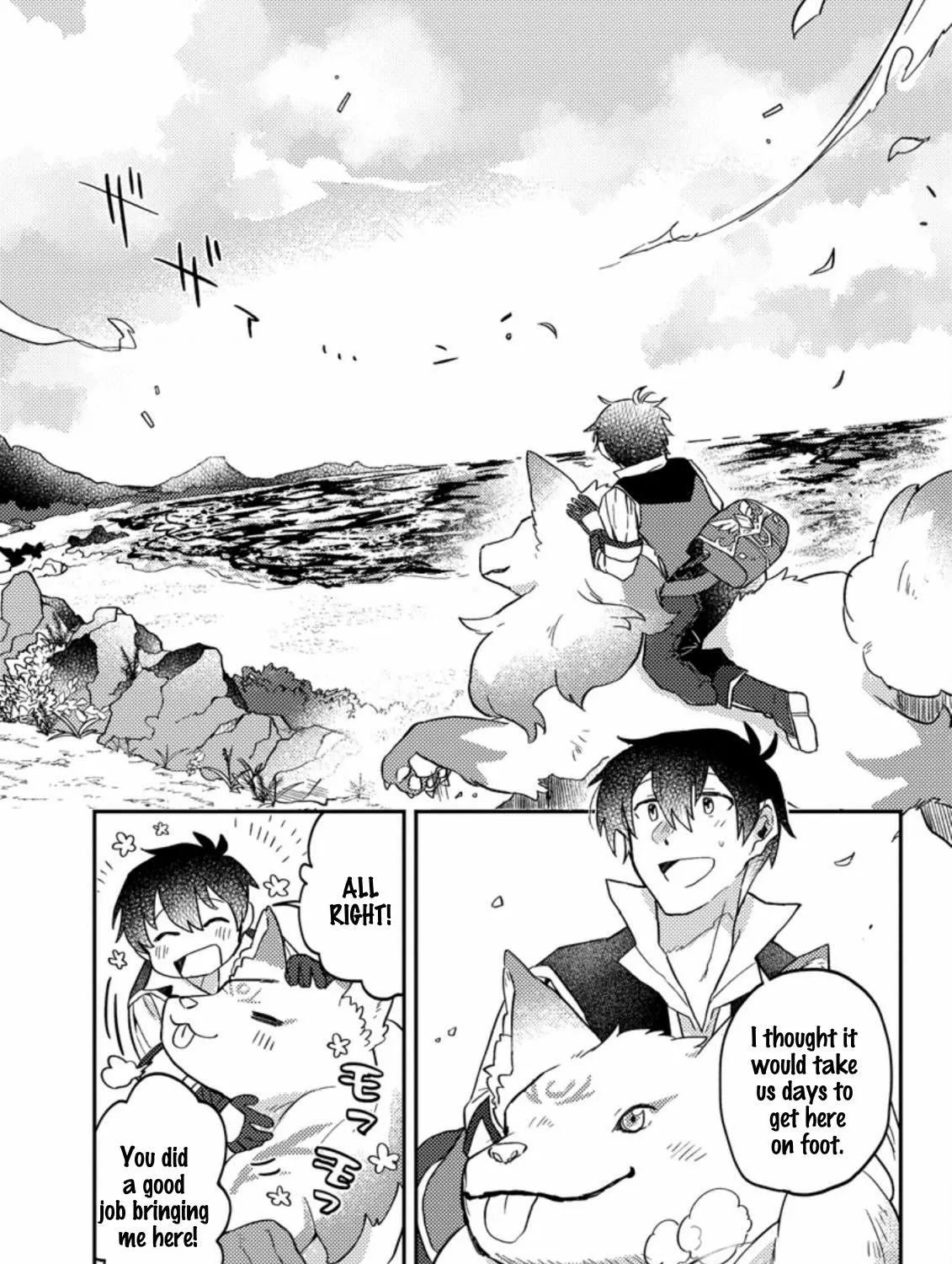 Revolution in production with the blessings of the gods - While living a leisurely, slow life in a corner of another world, somehow a diverse group of people gathered to form the strongest nation... Chapter 3.1 page 20 - 