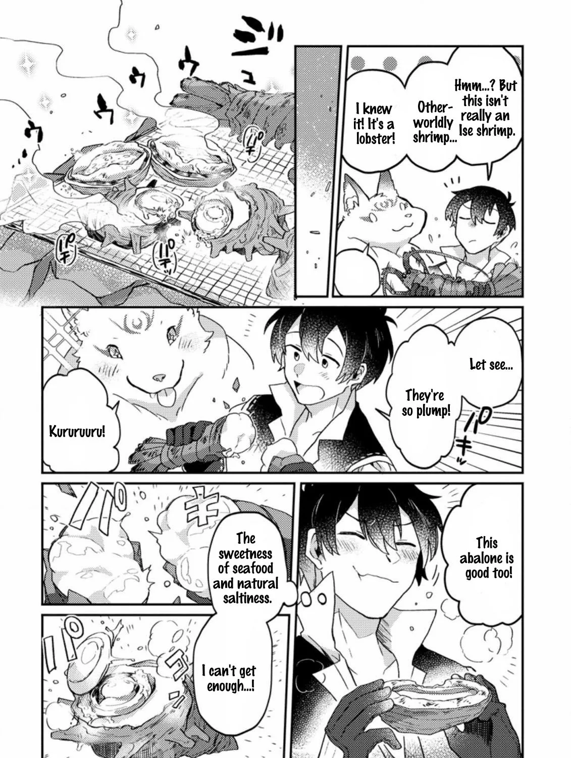 Revolution in production with the blessings of the gods - While living a leisurely, slow life in a corner of another world, somehow a diverse group of people gathered to form the strongest nation... Chapter 3.2 page 6 - 